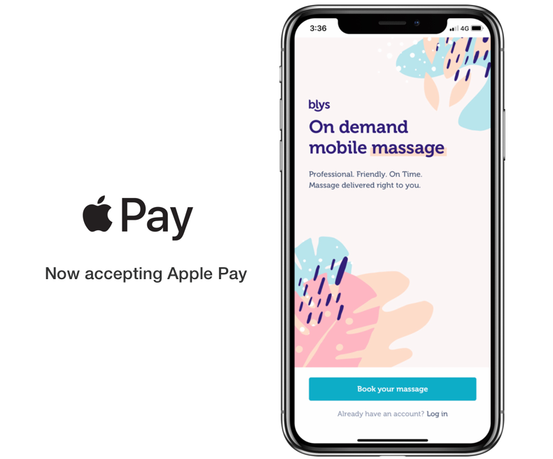 Apple pay now on Blys